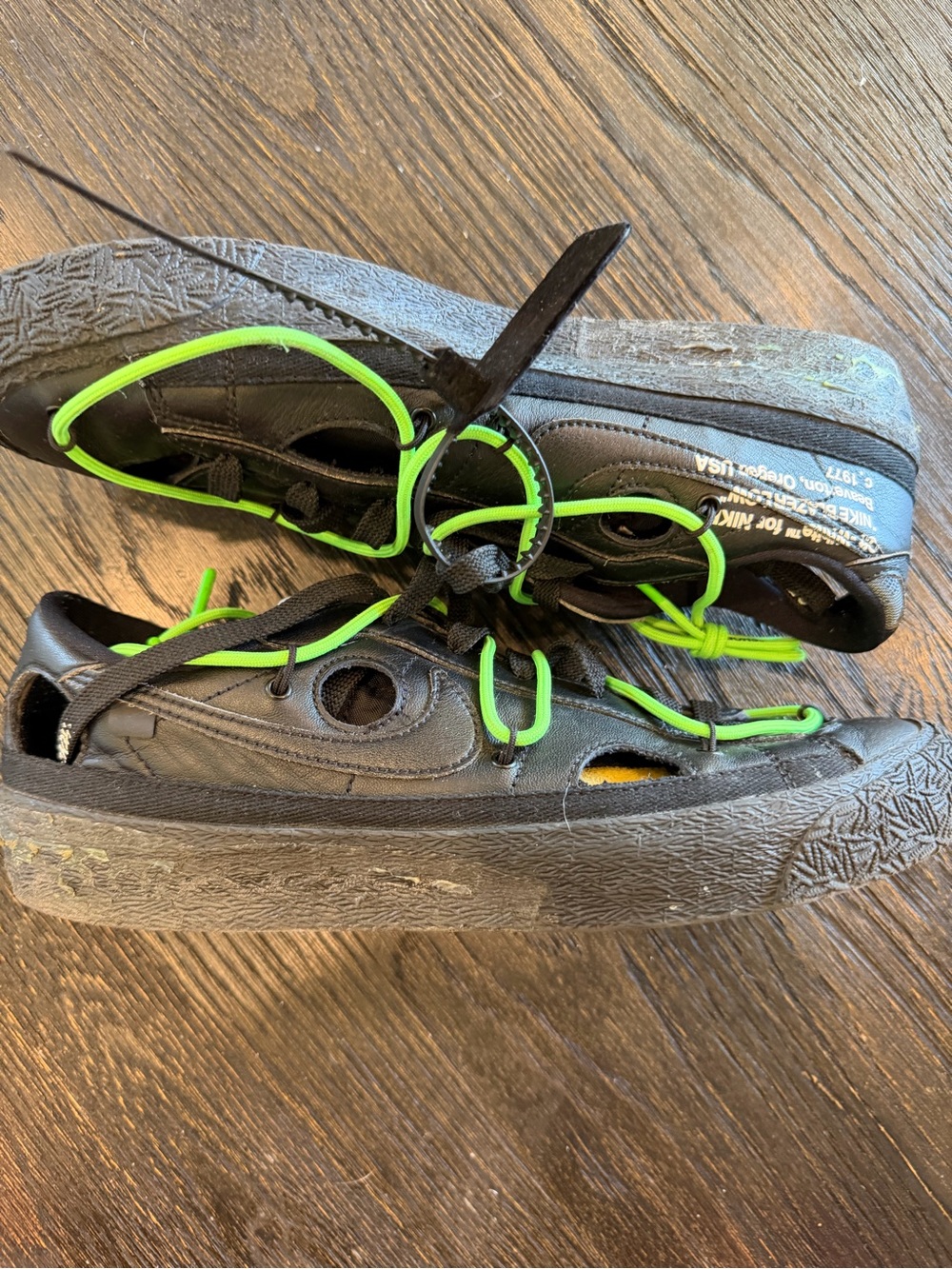 Off White Nike blazer size 10.5